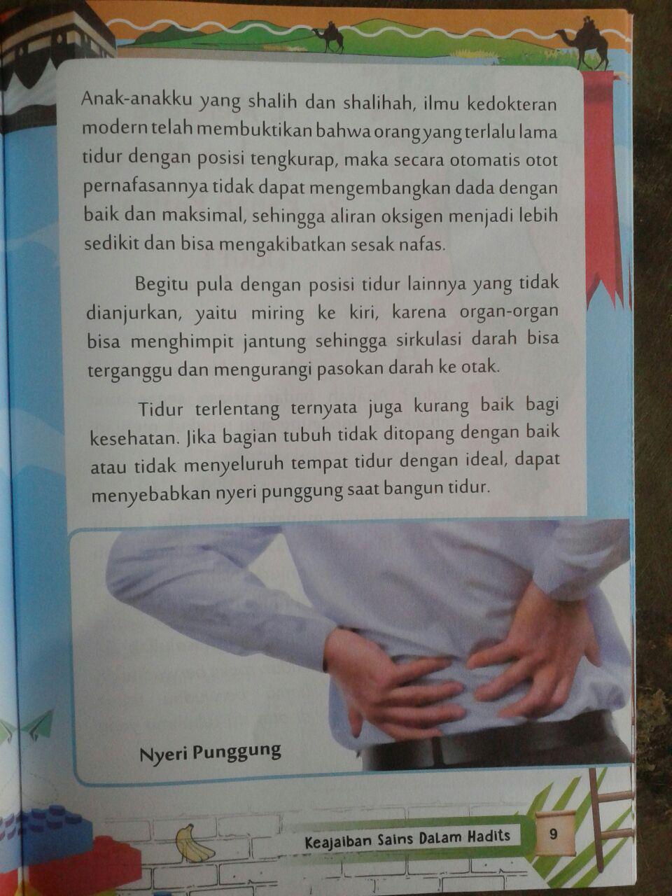 Buku Anak Masya Allah Inilah Keajaiban Sains Dalam Hadits isi 3