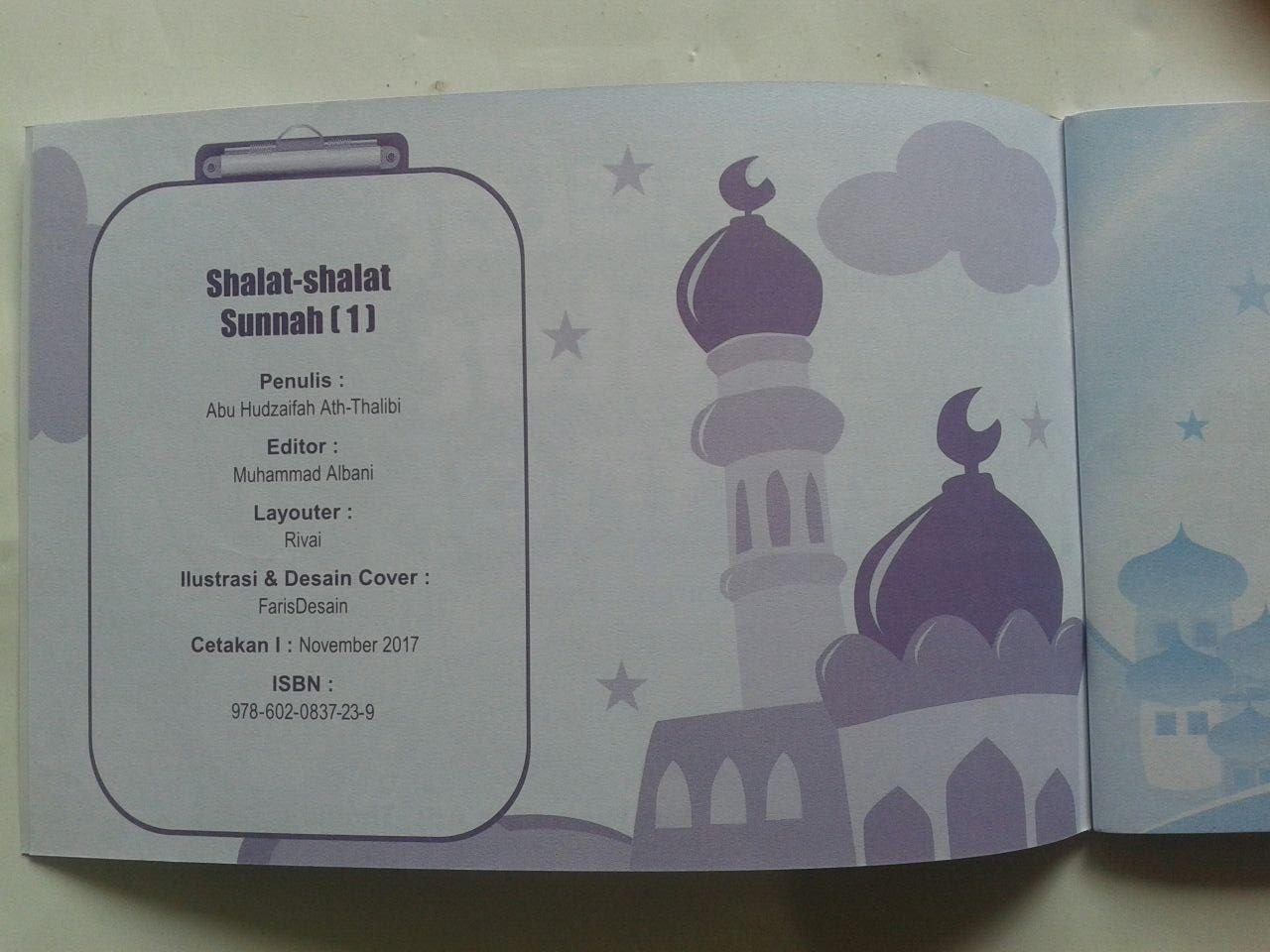Buku Anak Shalat Shalat Sunnah Sesuai Tuntunan Nabi 1 isi 2