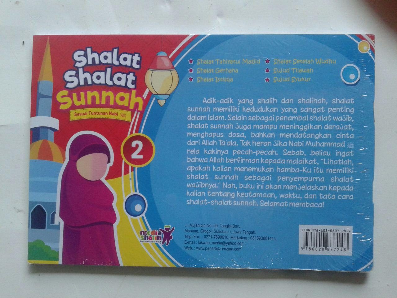 Buku Anak Shalat Shalat Sunnah Sesuai Tuntunan Nabi 2 cover