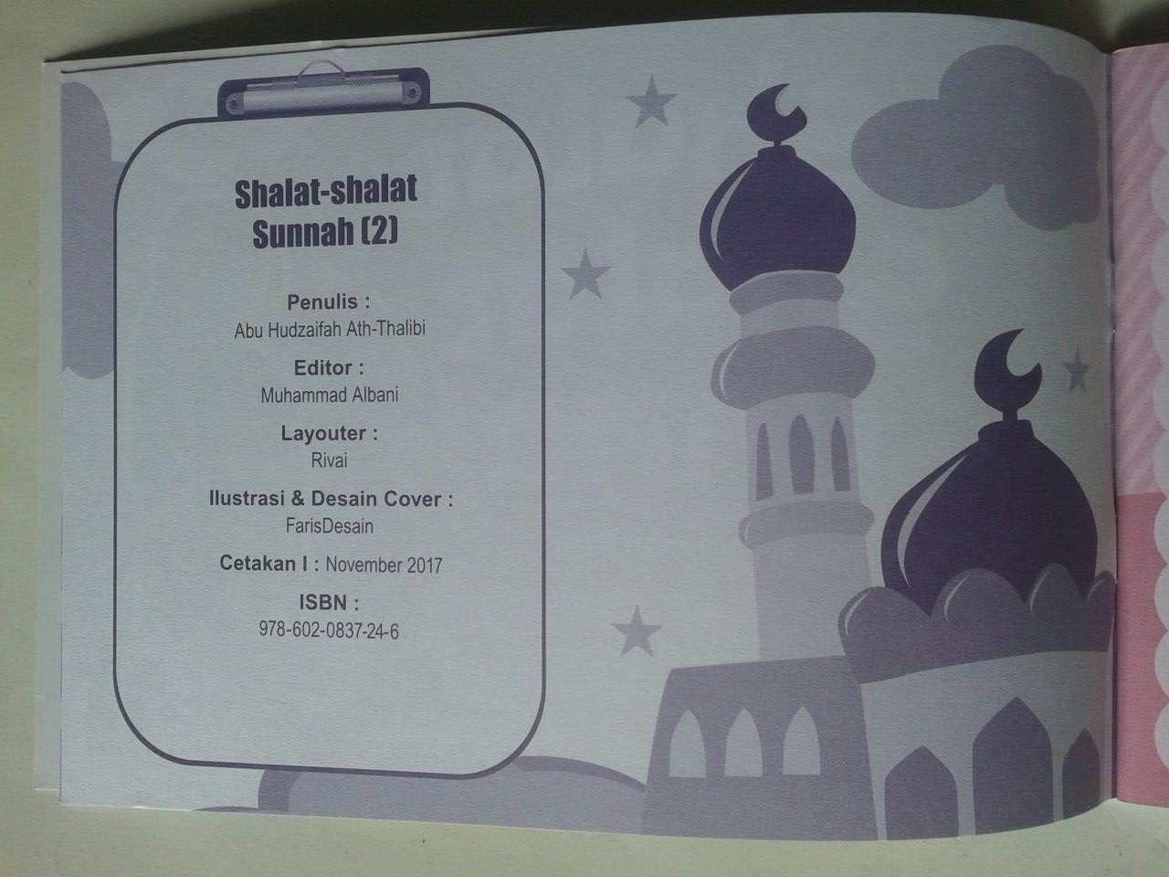 Buku Anak Shalat Shalat Sunnah Sesuai Tuntunan Nabi 2 isi 2