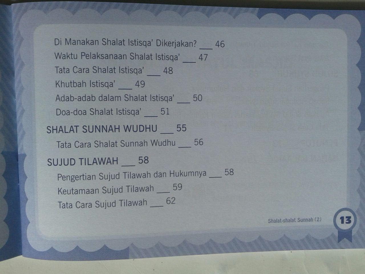 Buku Anak Shalat Shalat Sunnah Sesuai Tuntunan Nabi 2 isi 3