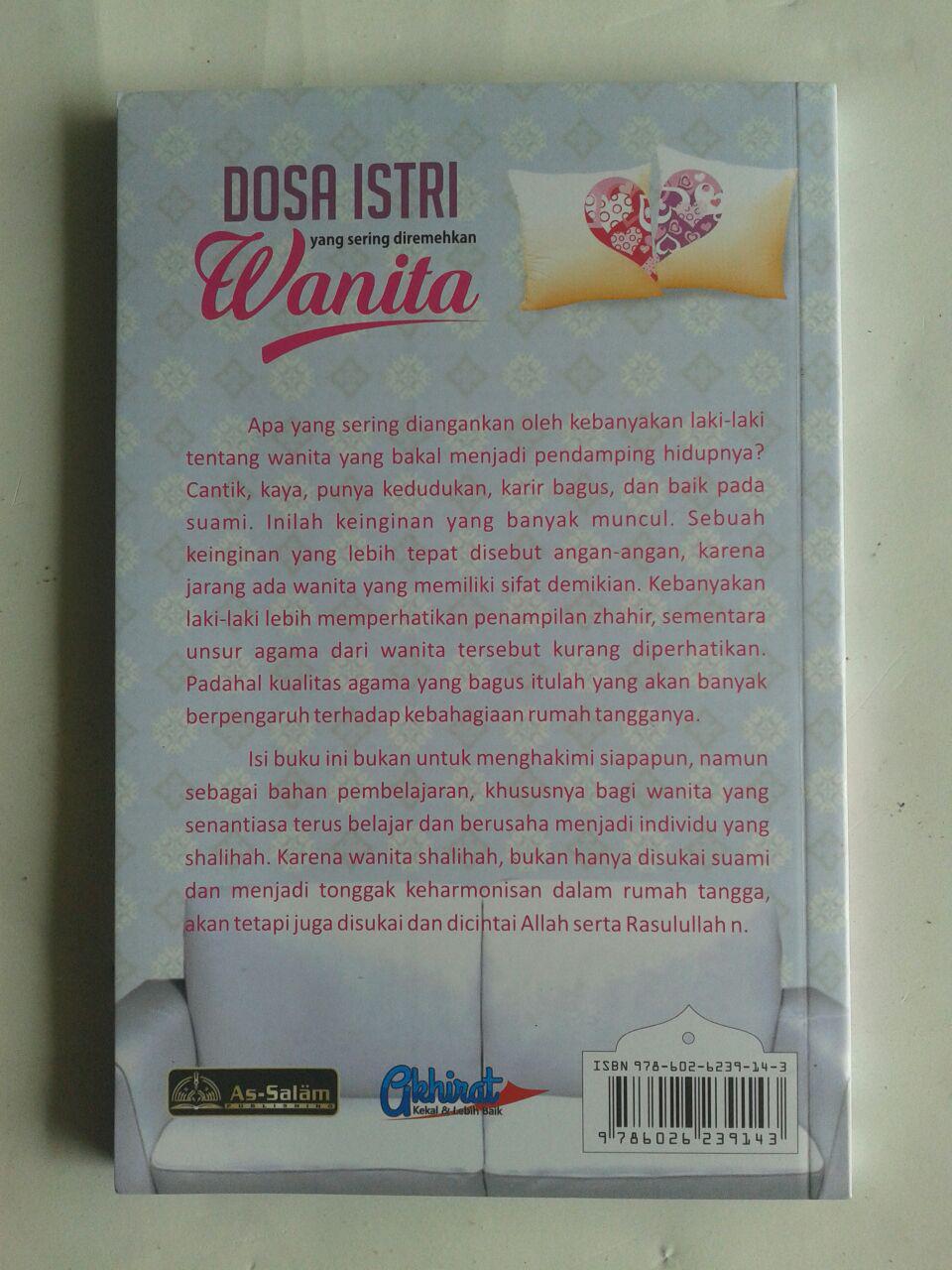 Buku Dosa Istri Yang Sering Diremehkan Wanita cover 2