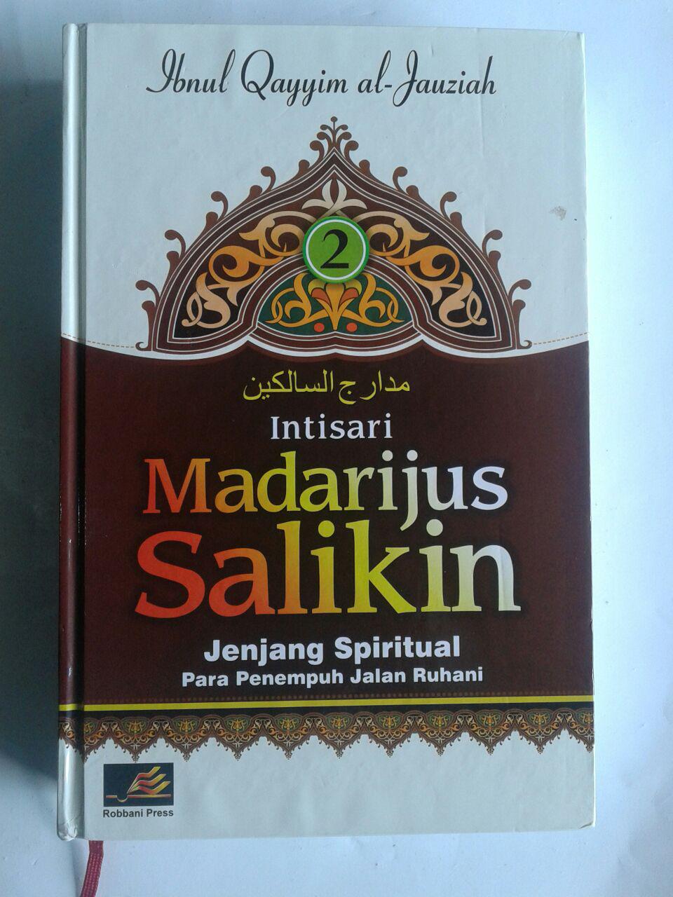 Buku Intisari Madarijus Salikin Jenjang Spiritual Jalan Ruhani cover 2