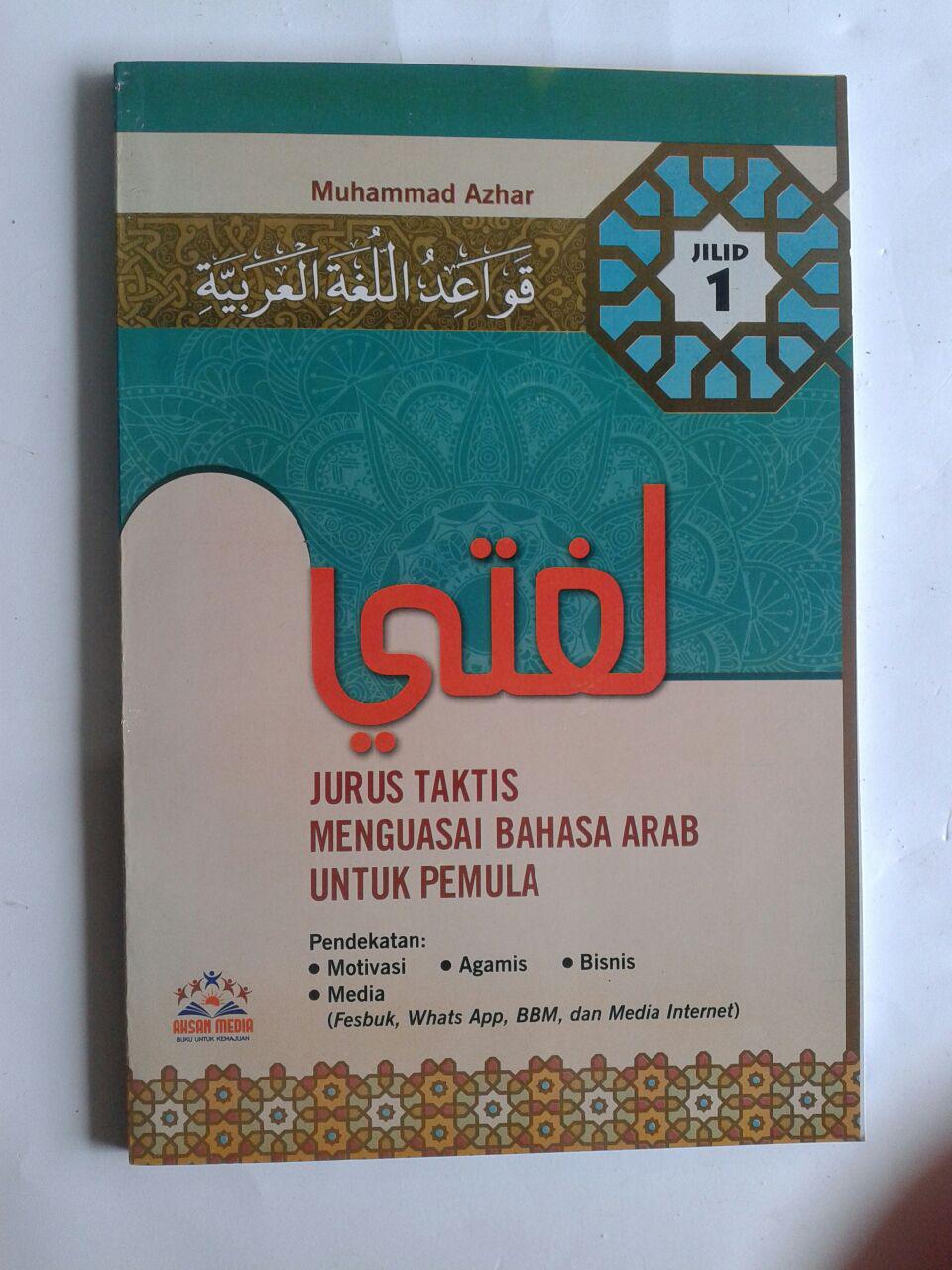 Buku Jurus Taktis Menguasai Bahasa Arab Untuk Pemula cover 2
