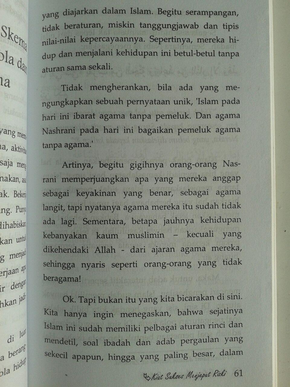 Buku Kiat Sukses Menjemput Rizki isi 2