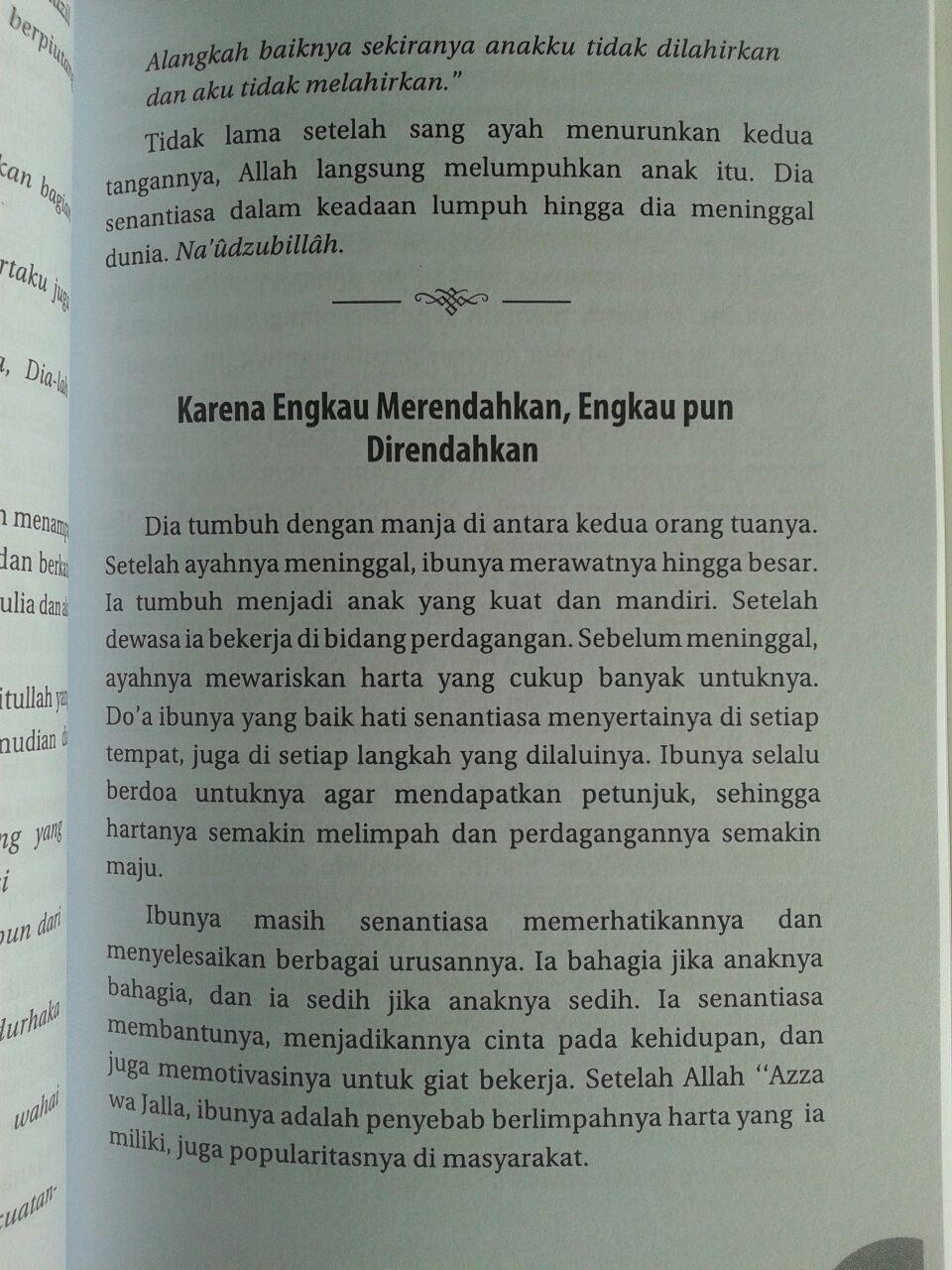 Buku Kisah-Kisah Anak Durhaka Dilengkapi Kisah Orangtua Lalai isi 2