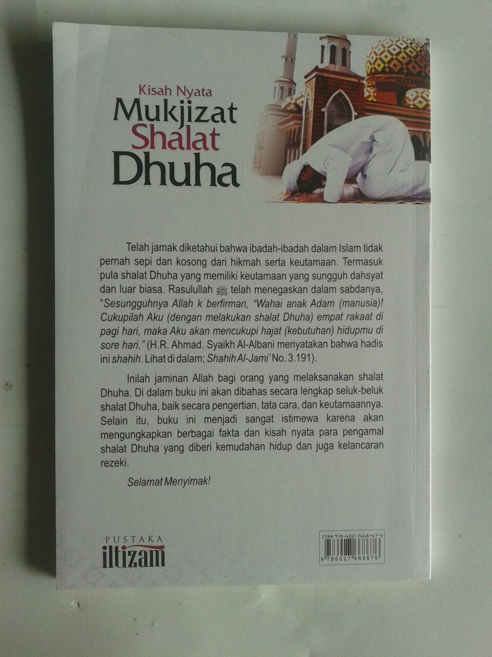 Buku Kisah Nyata Mukjizat Shalat Dhuha Pembuka Pintu Rezeki cover