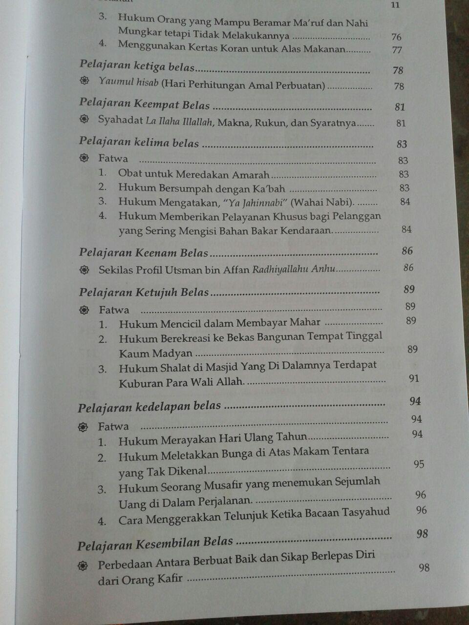 Buku Kultum Setahun 1 Set 2 Jilid isi 2