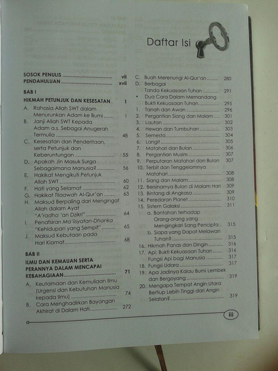 Buku Kunci Kebahagiaan isi