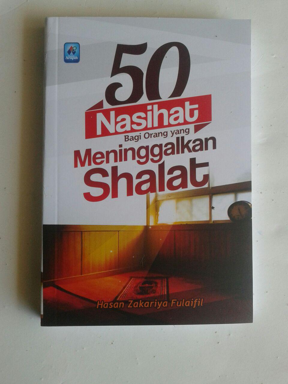 Buku Saku 50 Nasihat Bagi Orang Yang Meninggalkan Shalat cover 2