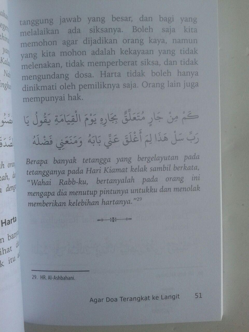 Buku Saku 75 Doa Keberkahan Rezeki isi