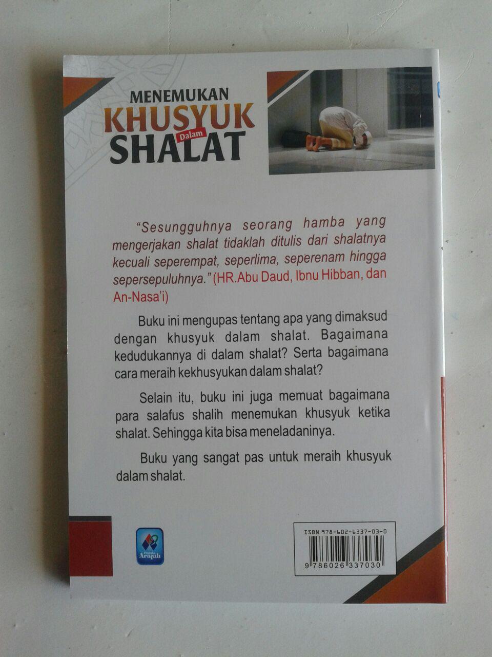 Buku Saku Menemukan Khusyuk Dalam Shalat cover