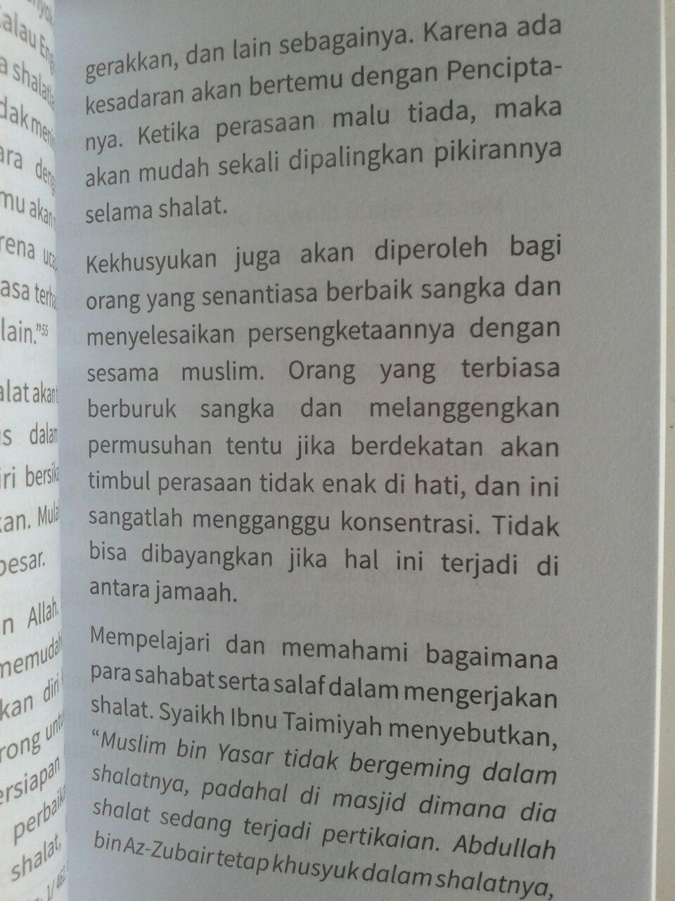 Buku Saku Menemukan Khusyuk Dalam Shalat isi 3