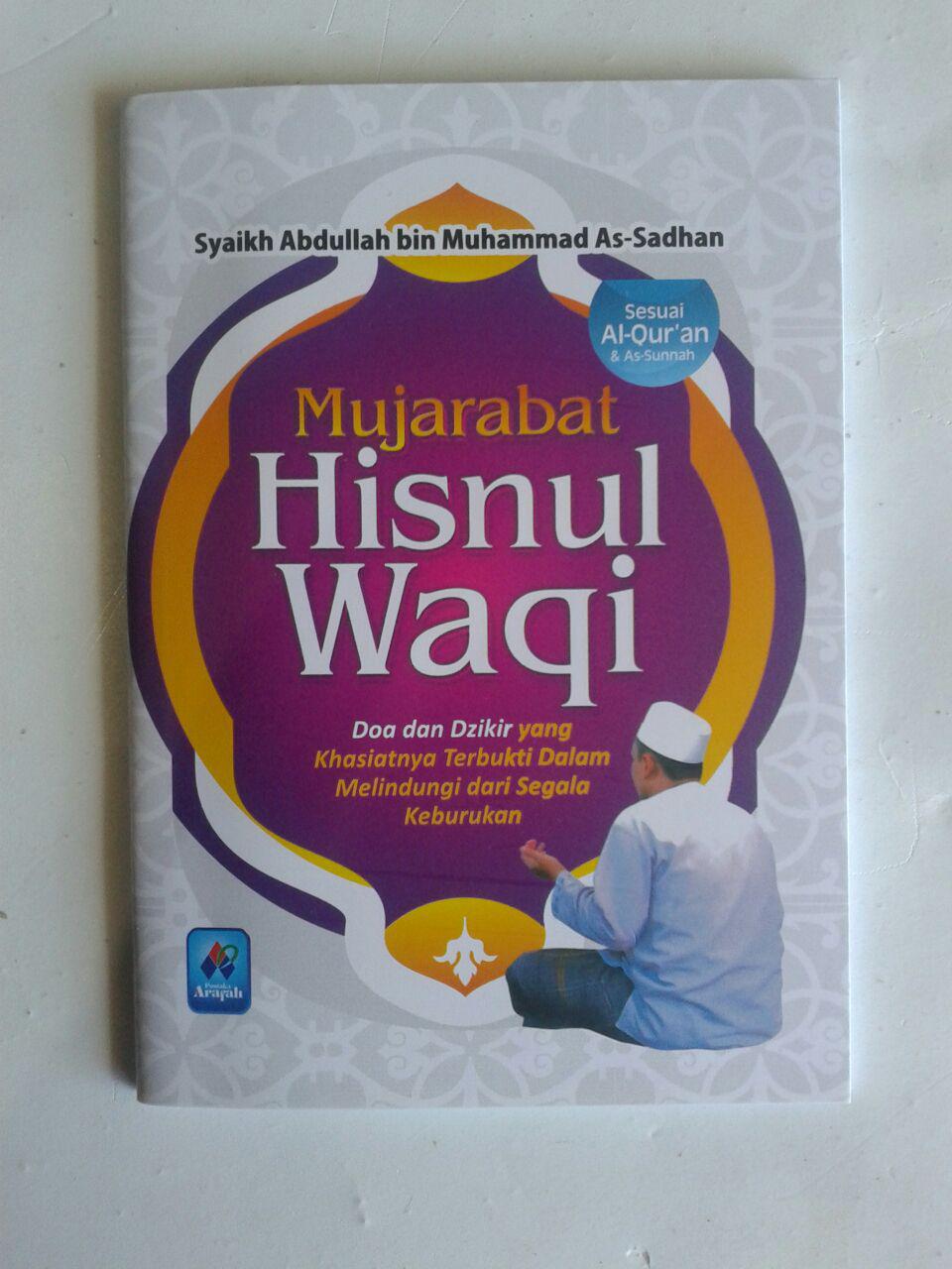Buku Saku Mujarabat Hisnul Waqi Doa Dzikir Dari Keburukan cover 2