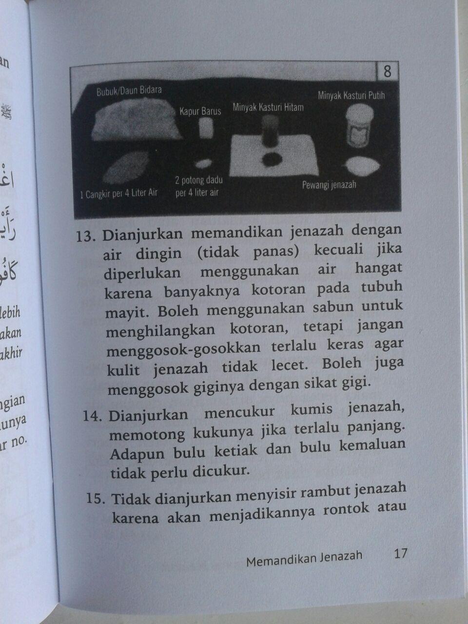 Buku Saku Panduan Praktis Mengurus Jenazah isi 3