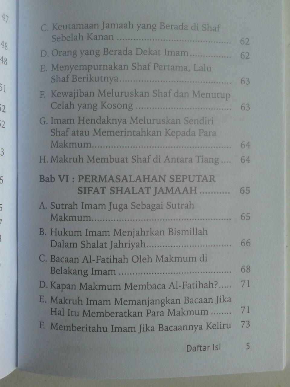 Buku Saku Panduan Ringkas Shalat Berjamaah isi 2