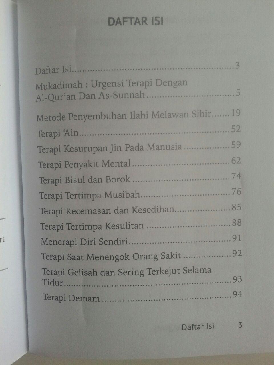 Buku Saku Terapi Ruqyah Menurut Al-Qur'an Dan As-Sunnah isi 3