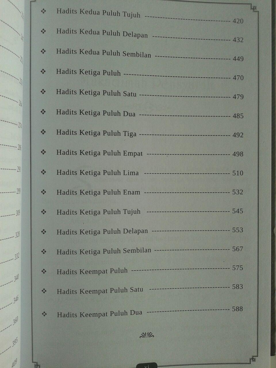 Buku Syarah Arbain An-Nawawiyah Mendulang Faedah Ilmiyah isi 2