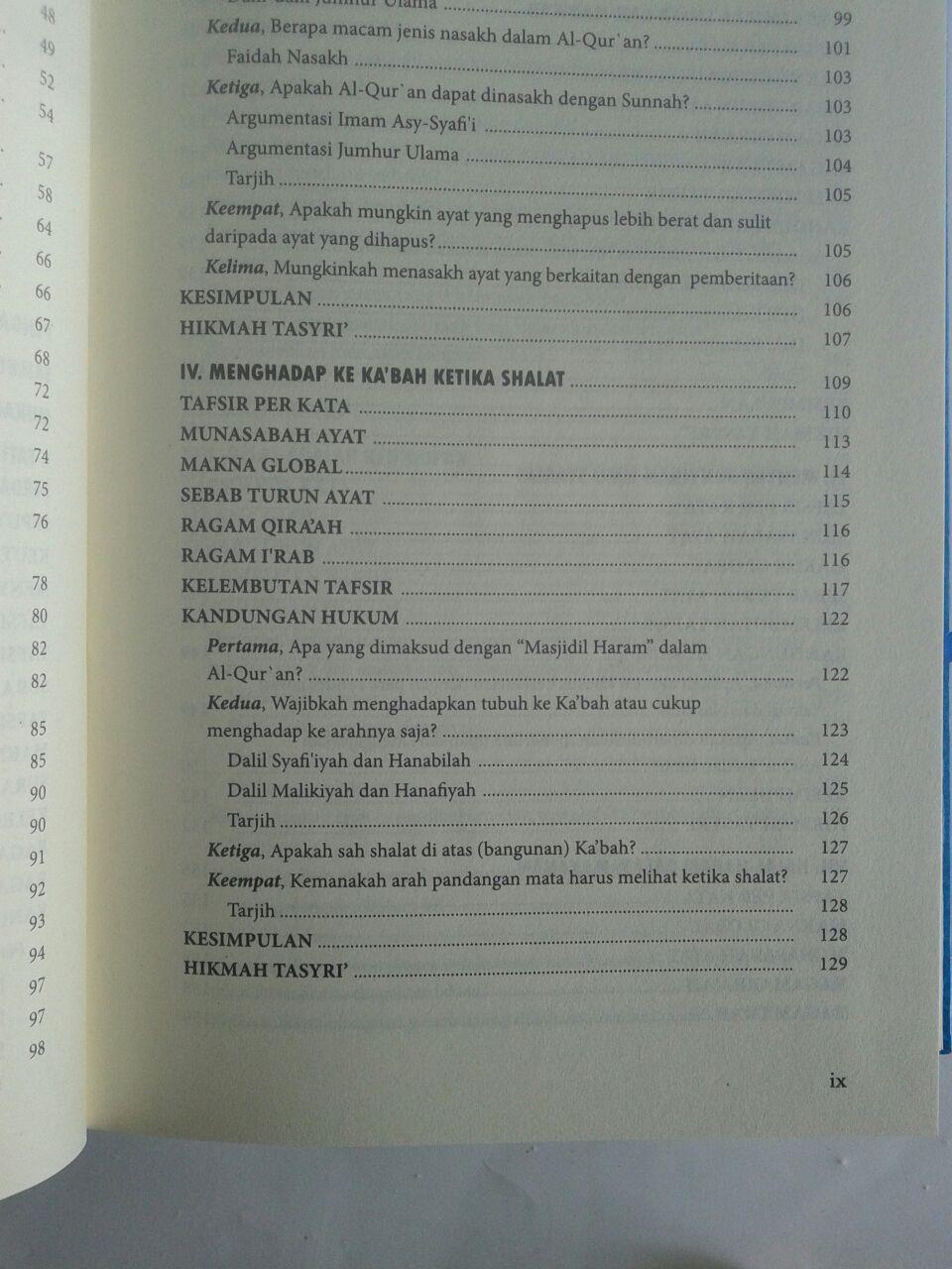 Buku Tafsir Ayat-Ayat Ahkam Jilid 1 isi