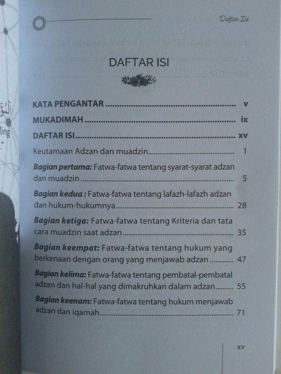 Buku 28 Kekeliruan Seputar Adzan Hukum Dan Etika Adzan isi 3