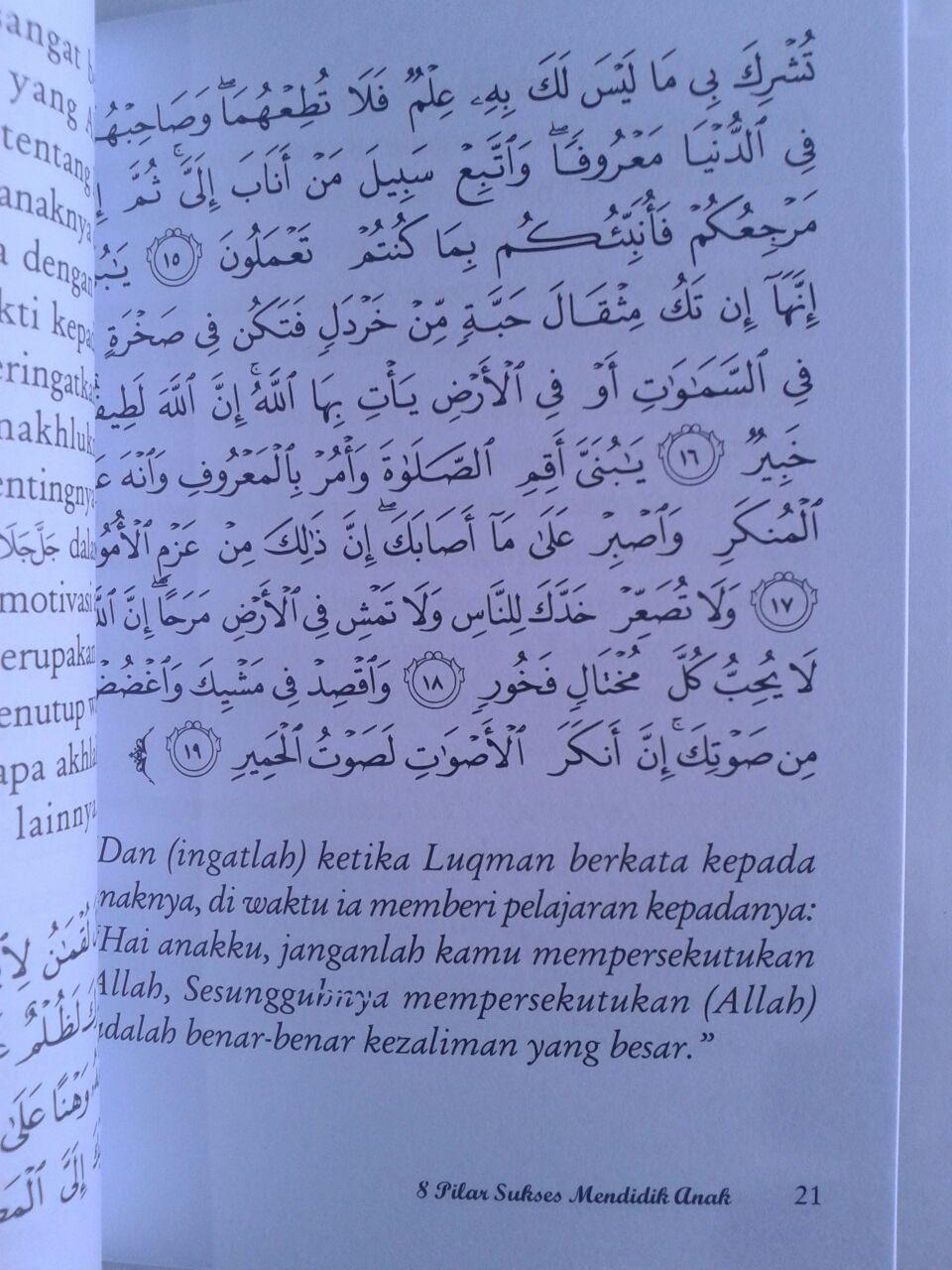 Buku 8 Pilar Sukses Mendidik Anak isi 2