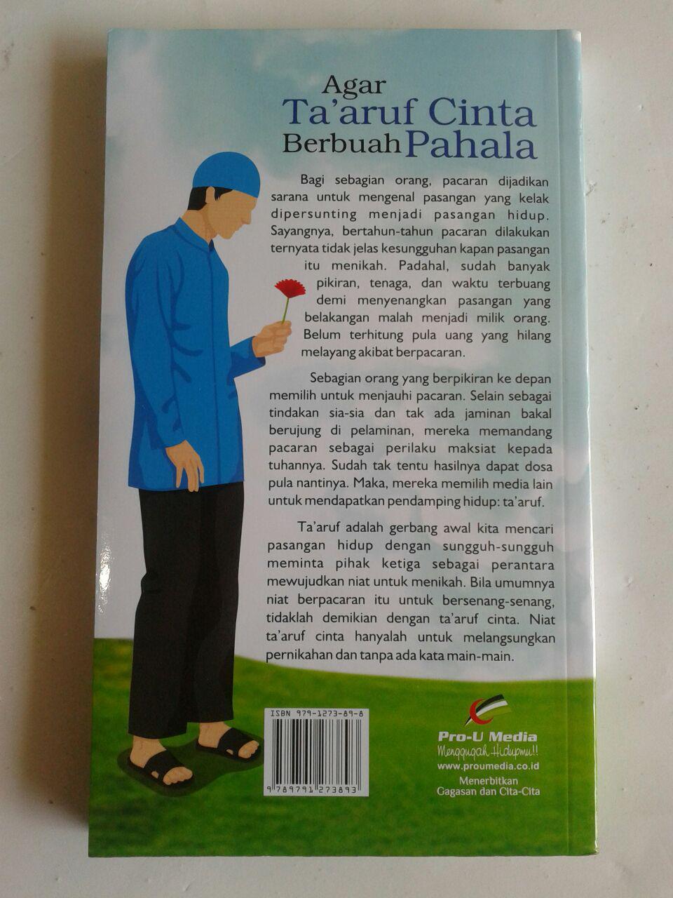 Buku Agar Taaruf Cinta Berbuah Pahala cover