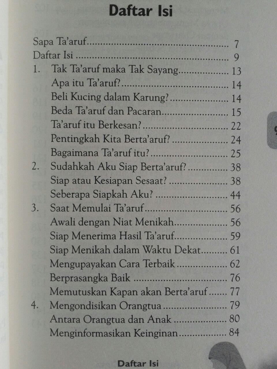 Buku Agar Taaruf Cinta Berbuah Pahala isi 2