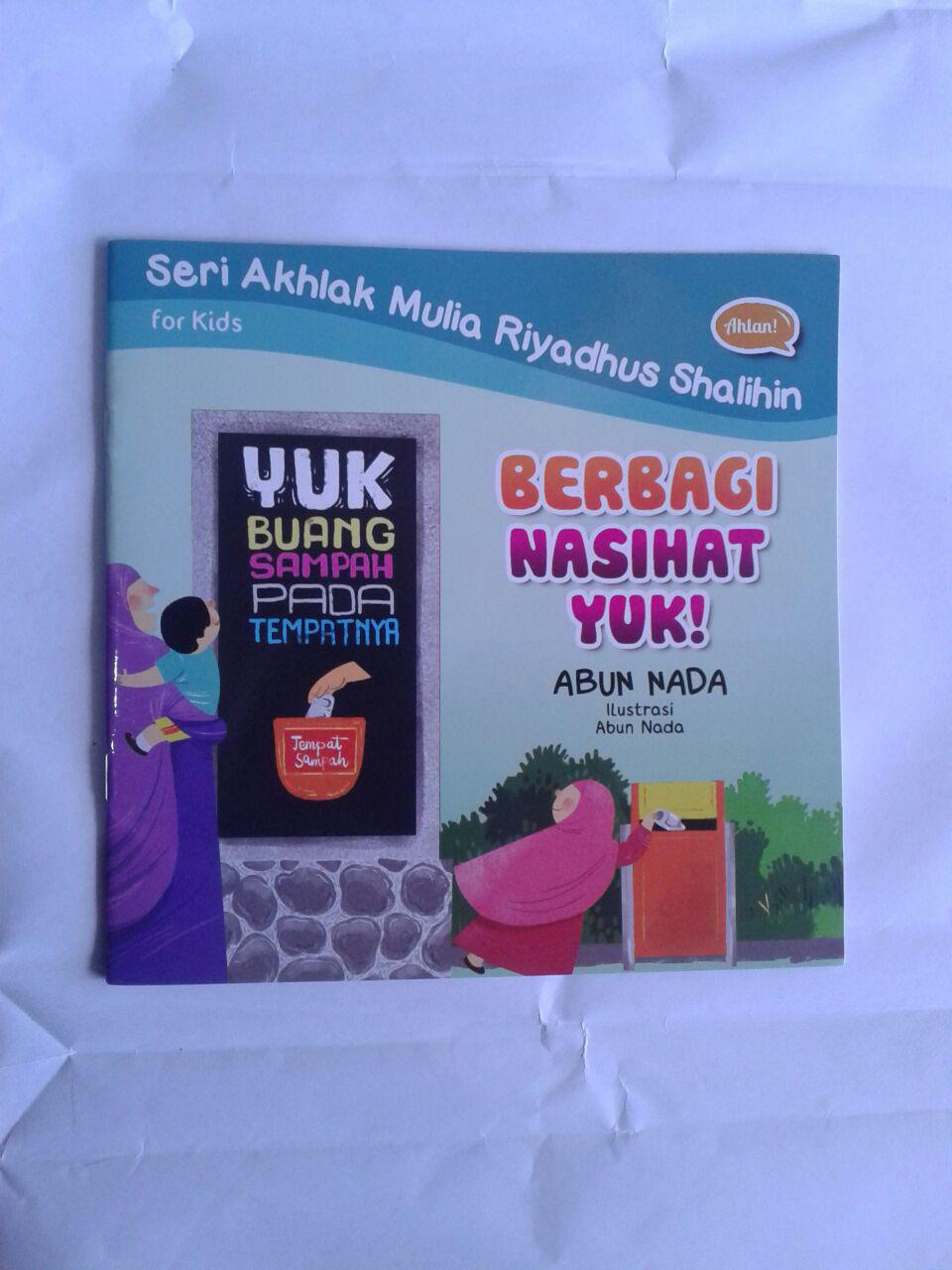 Buku Anak Berbagi Nasihat Yuk cover 2