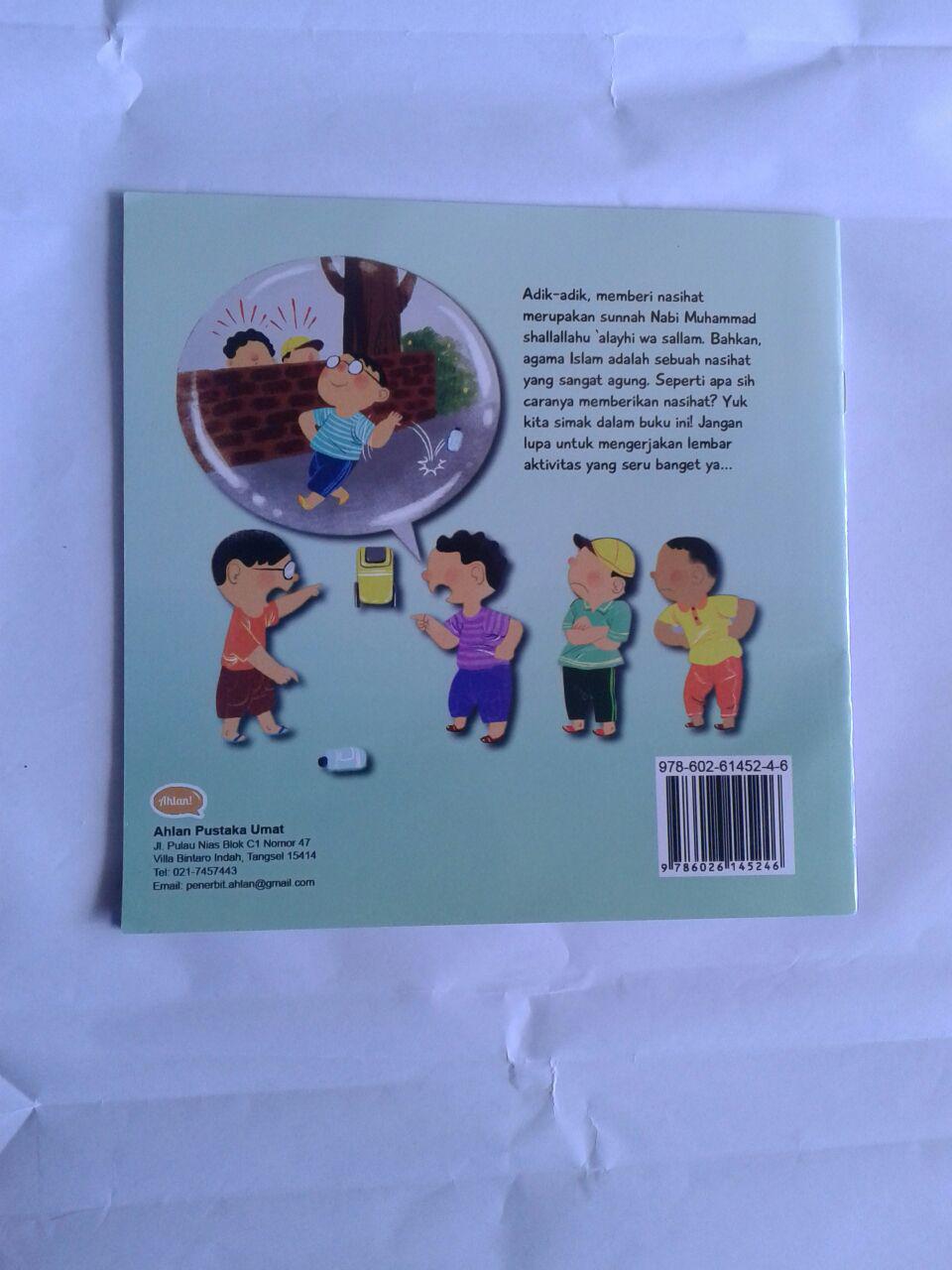 Buku Anak Berbagi Nasihat Yuk cover