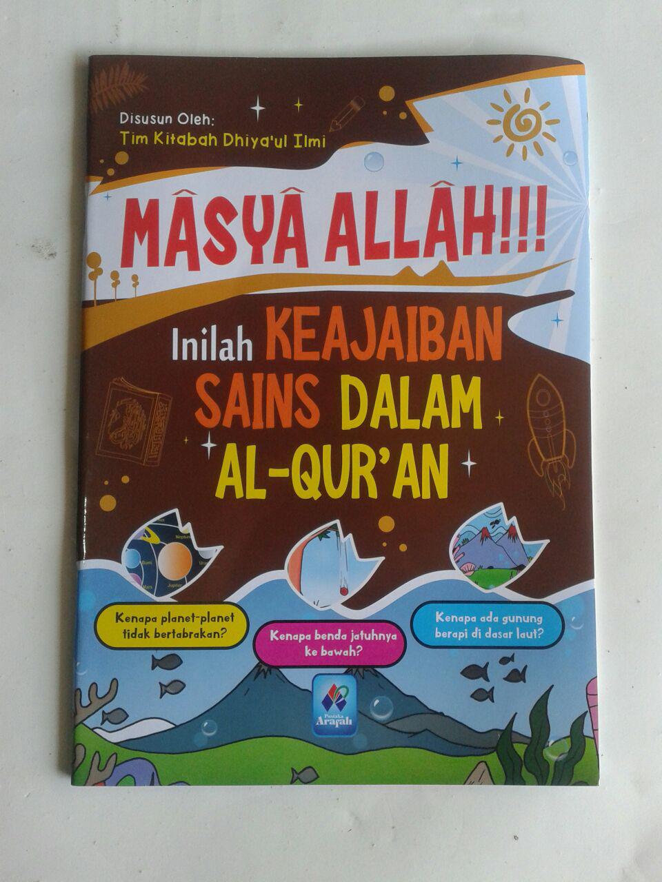Buku Anak Masya Allah Inilah Keajaiban Sains Dalam Al-Qur'an cover 2