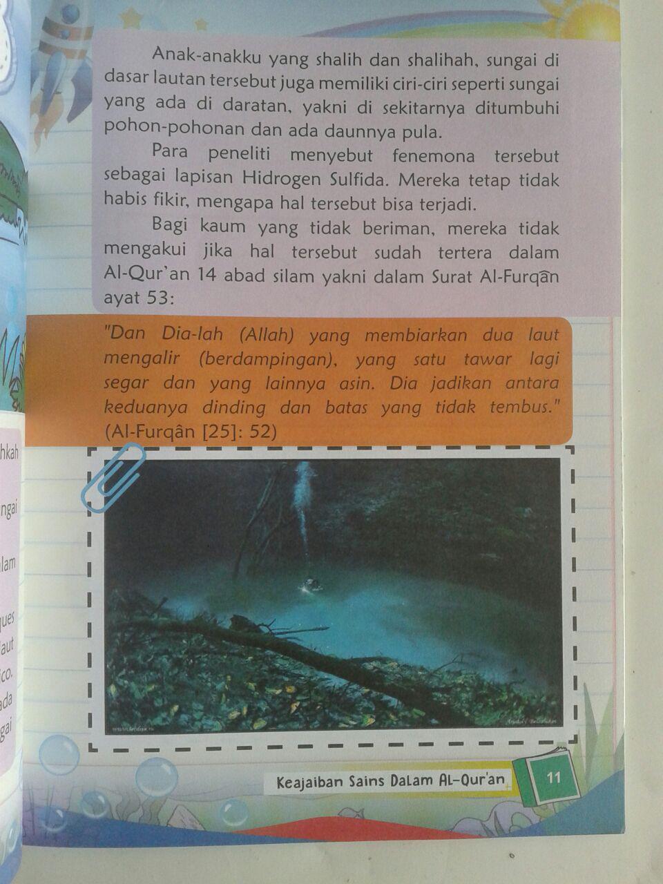 Buku Anak Masya Allah Inilah Keajaiban Sains Dalam Al-Qur'an isi 3