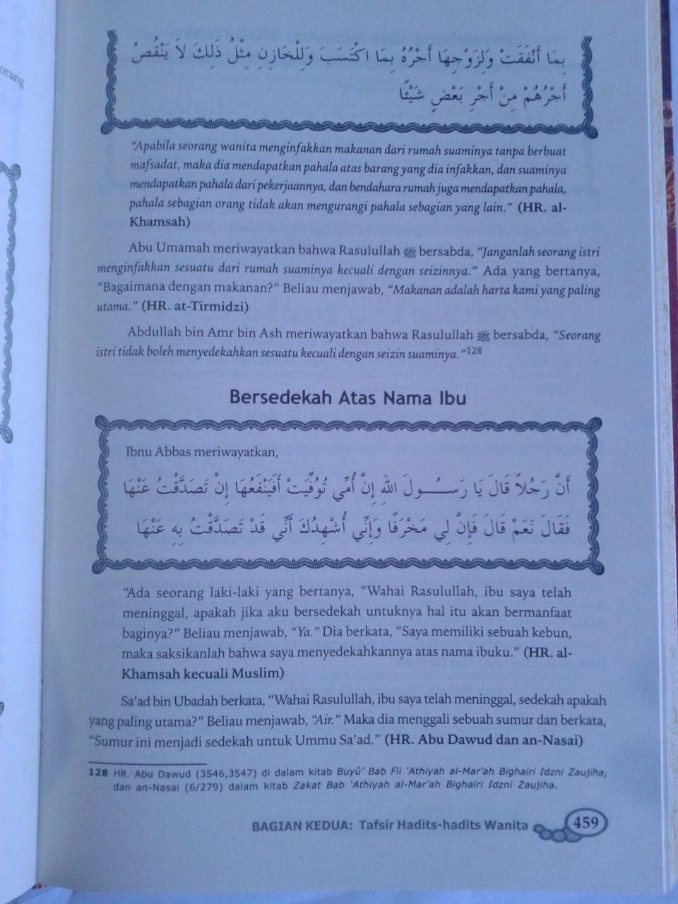 Buku Husnul Uswah Riyadhus Shalihin Untuk Muslimah isi 2