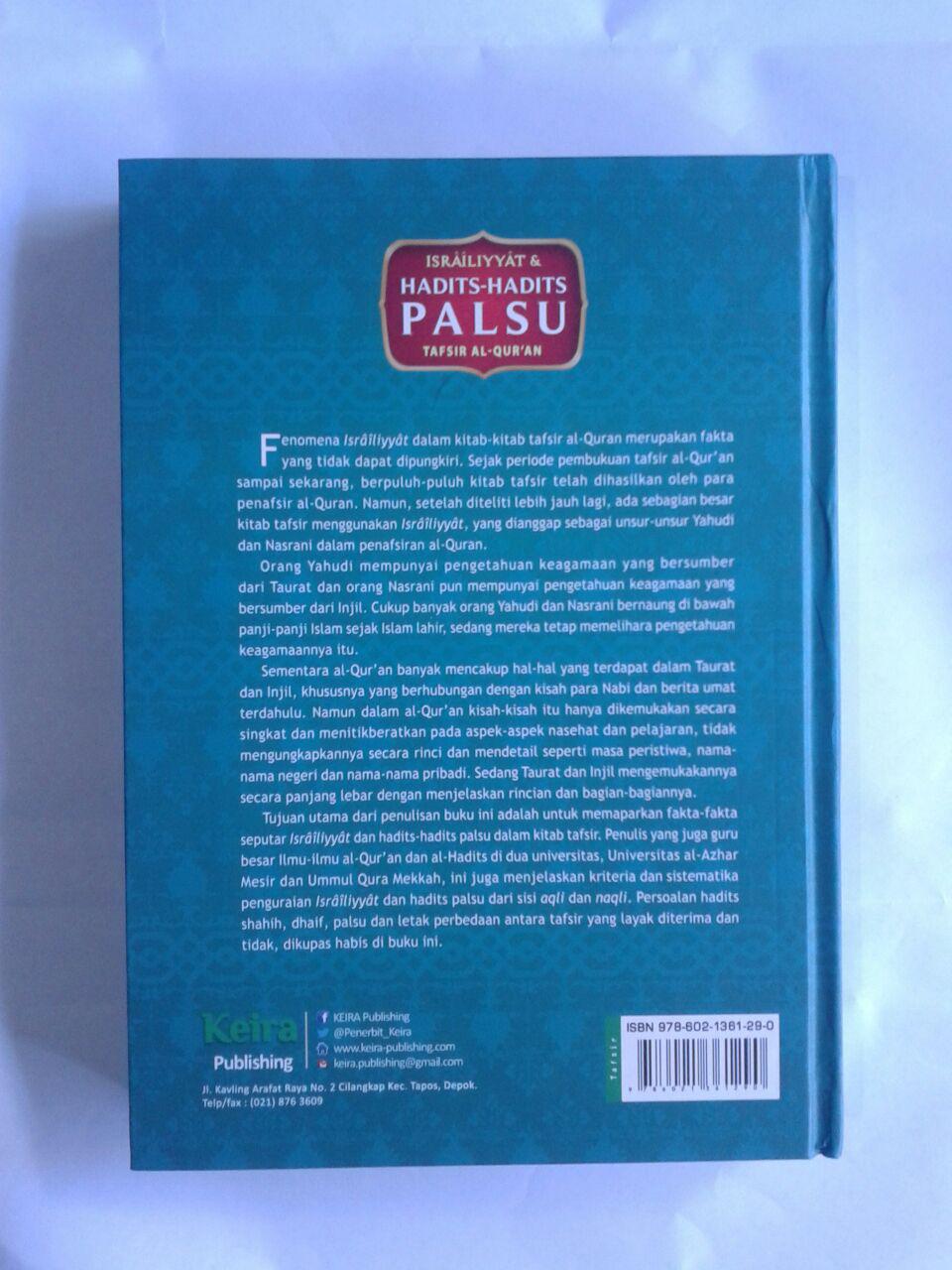 Buku Israiliyyat Dan Hadits-Hadits Palsu Tafsir Al-Qur'an cover