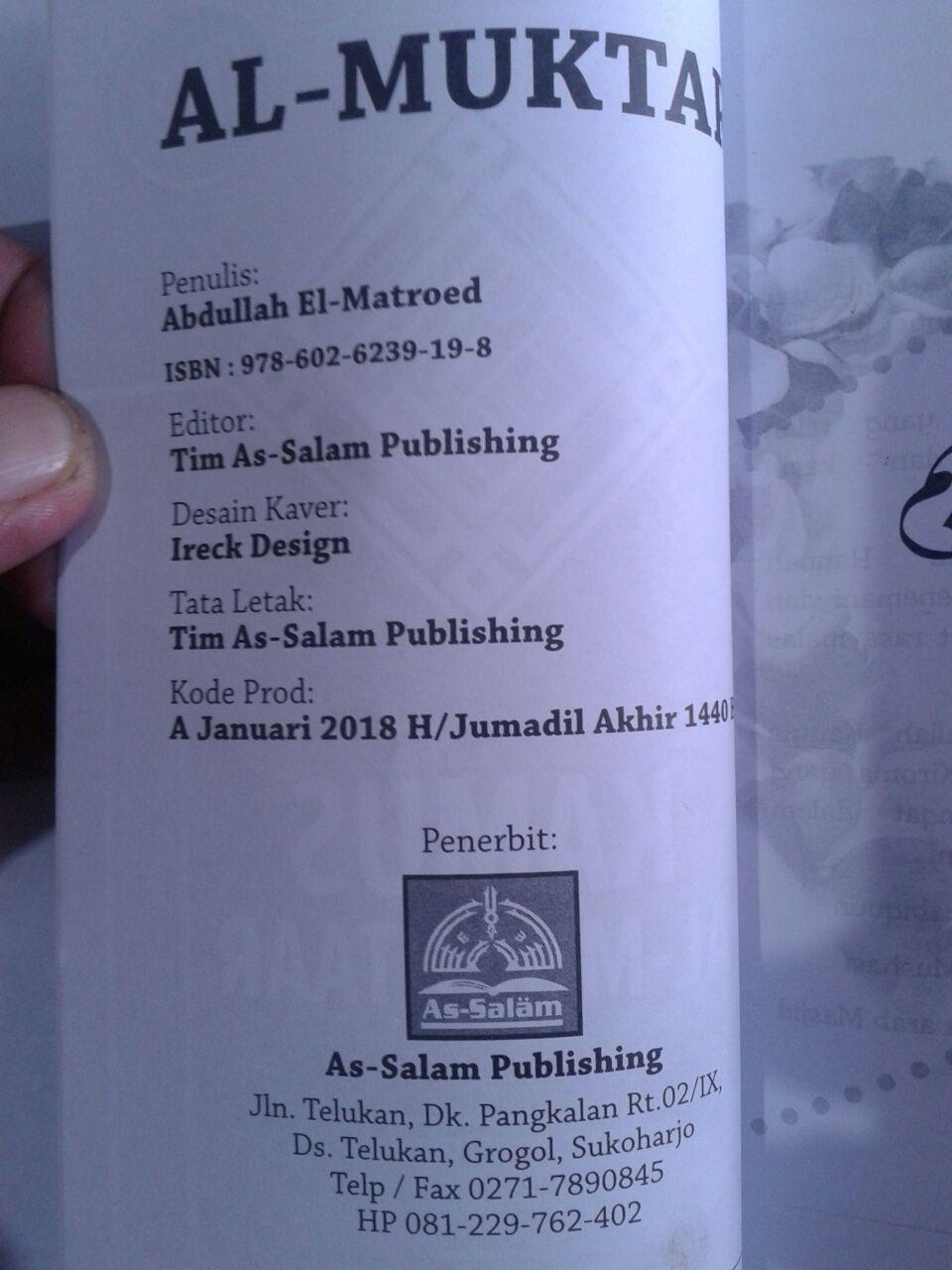 Buku Kamus Al-Mukhtaar 5000 Kosakata Yang Paling Sering Muncul isi