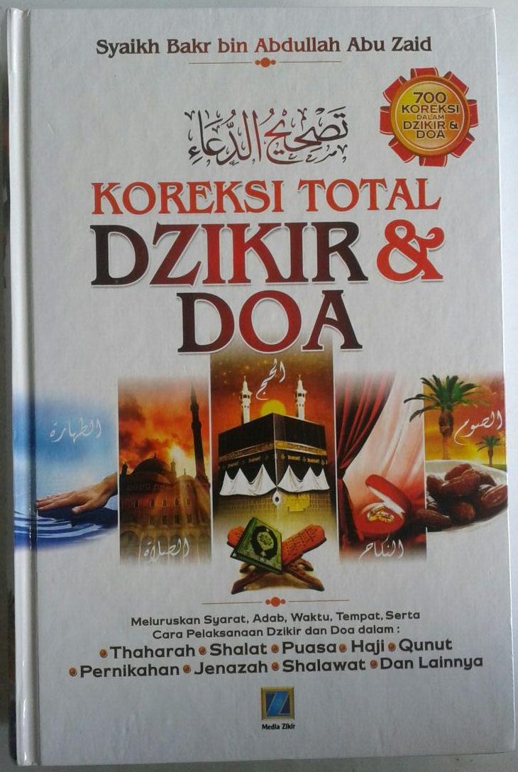 Buku Koreksi Total Dzikir Dan Doa 700 Koreksi Dalam Dzikir Doa cover 2