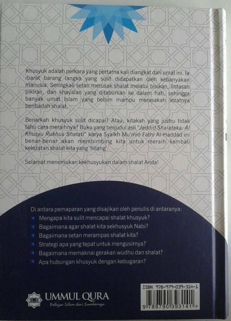 Buku Mencapai Shalat Khusyuk cover