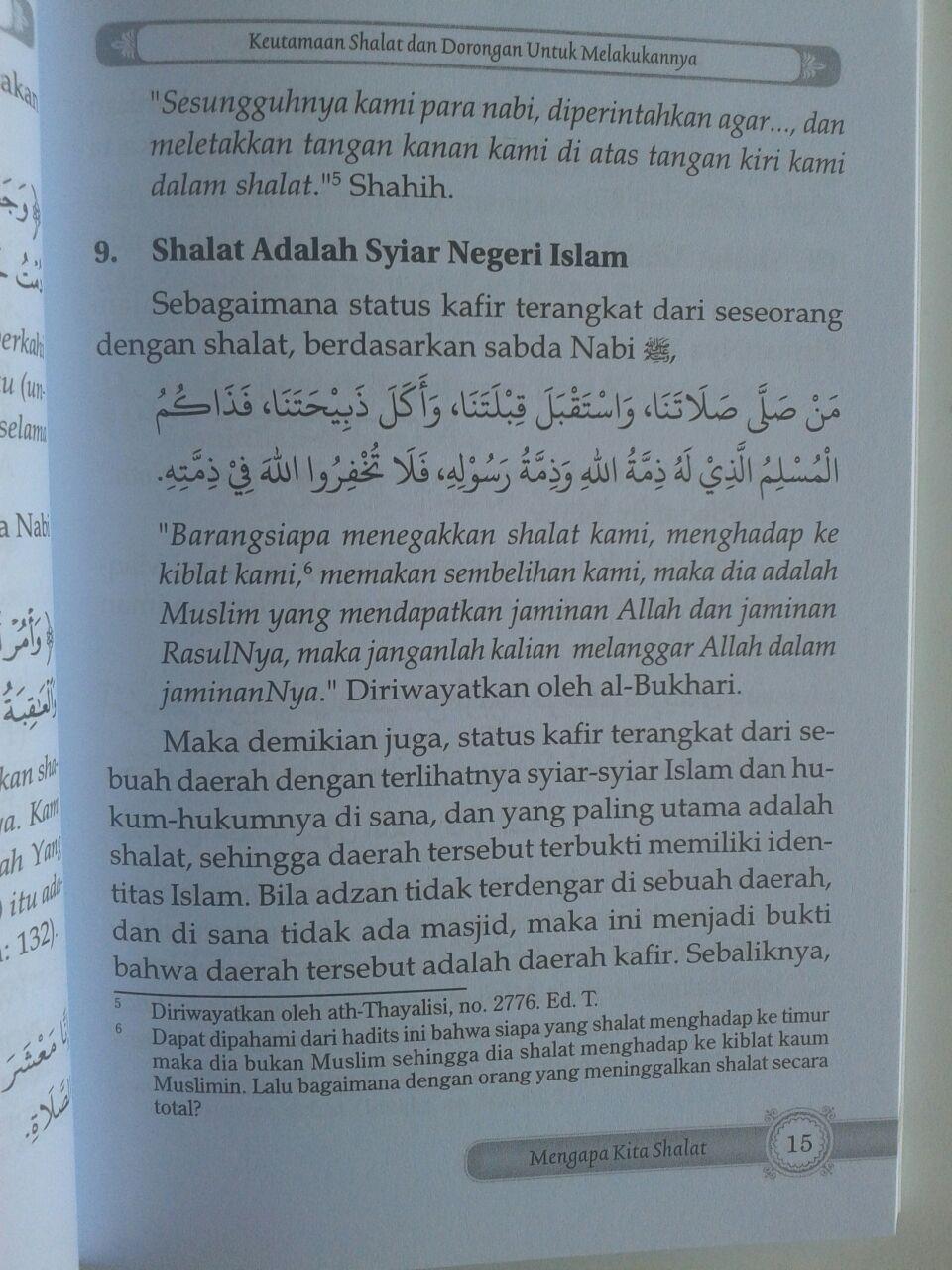 Buku Mengapa Kita Shalat Keutamaan Shalat Dan Dampak Buruk Melalaikannya isi 2