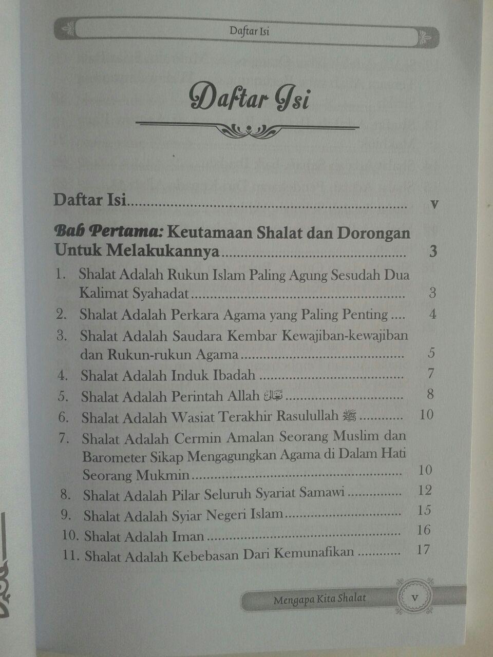 Buku Mengapa Kita Shalat Keutamaan Shalat Dan Dampak Buruk Melalaikannya isi 3