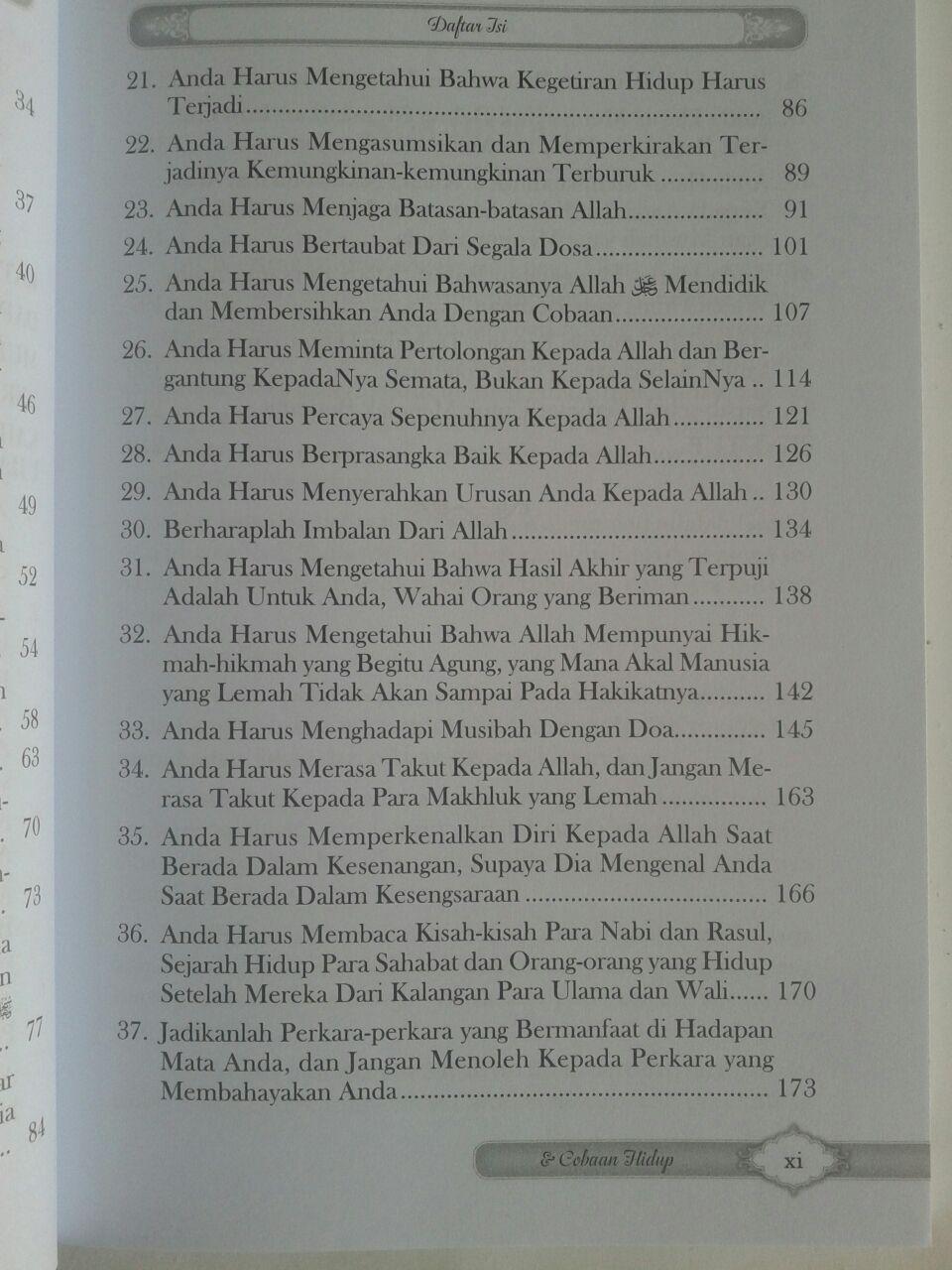 Buku Menghadapi Ujian Dan Cobaan Hidup Dalam Bimbingan Quran Sunnah isi 3