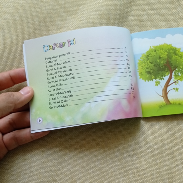 Buku Saku Anak Tuntunan Hafalan Juz 29