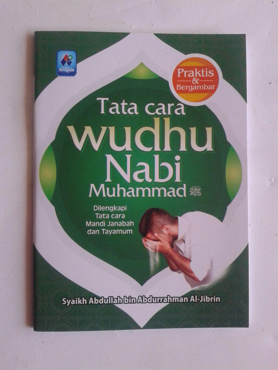 Buku Saku Tata Cara Wudhu Nabi Dilengkapi Mandi Janabah Tayamum cover 2