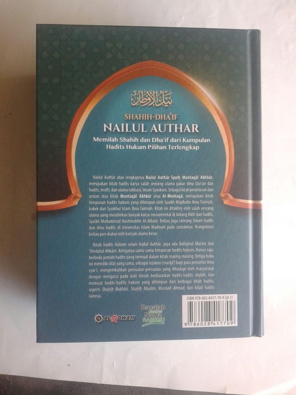 Buku Shahih Dhaif Nailul Authar Kumpulan Hadits Hukum Terlengkap cover 6