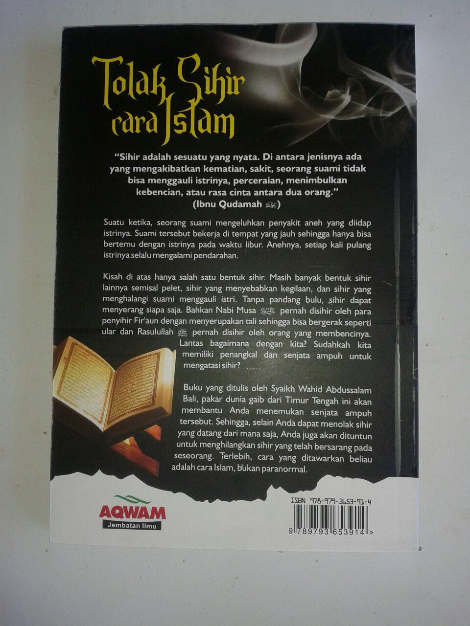 Buku Tolak Sihir Cara Islam cover