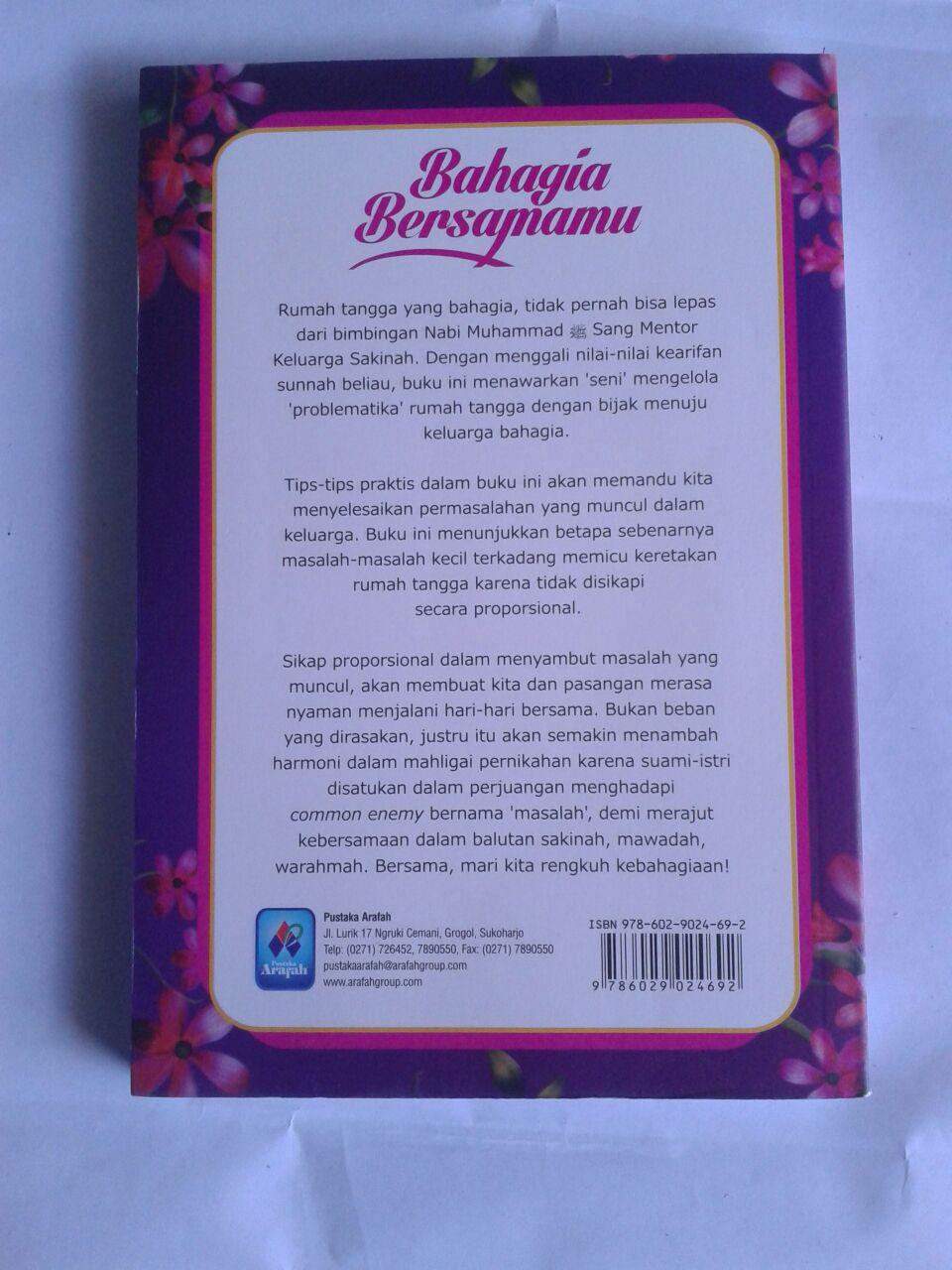 Buku Bahagia Bersamamu Mewujudkan Sakinah Mawadah Warahmah cover