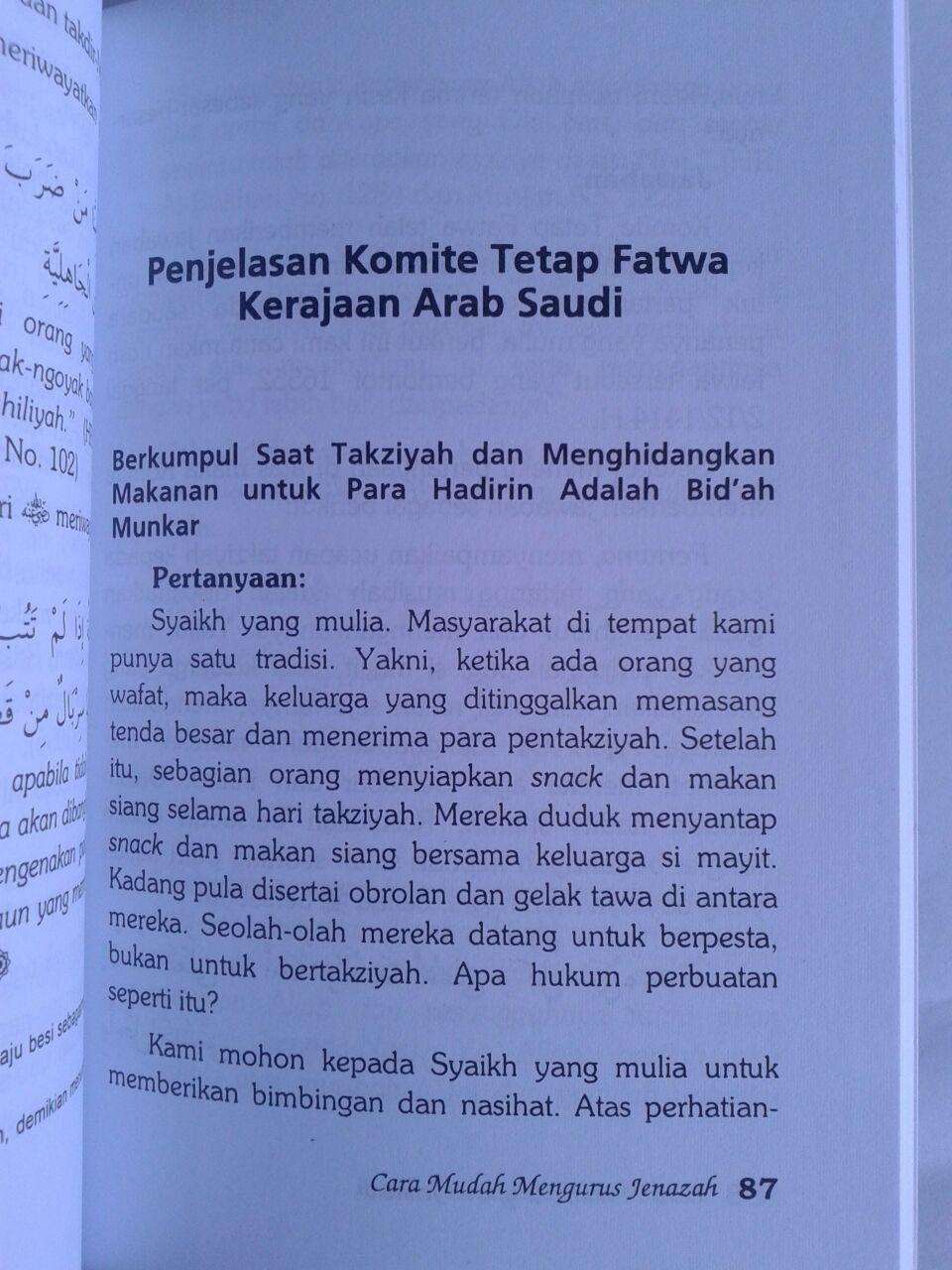 Buku Cara Mudah Mengurus Jenazah Plus Gambar Petunjuk isi 3