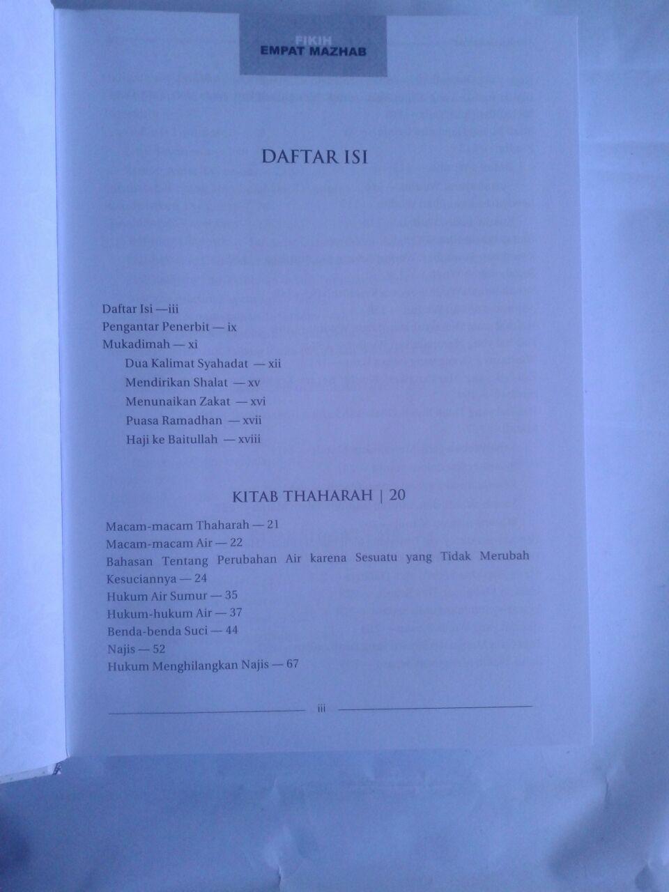 Buku Fikih Empat Madzhab Praktis 1 Set 2 Jilid isi 4