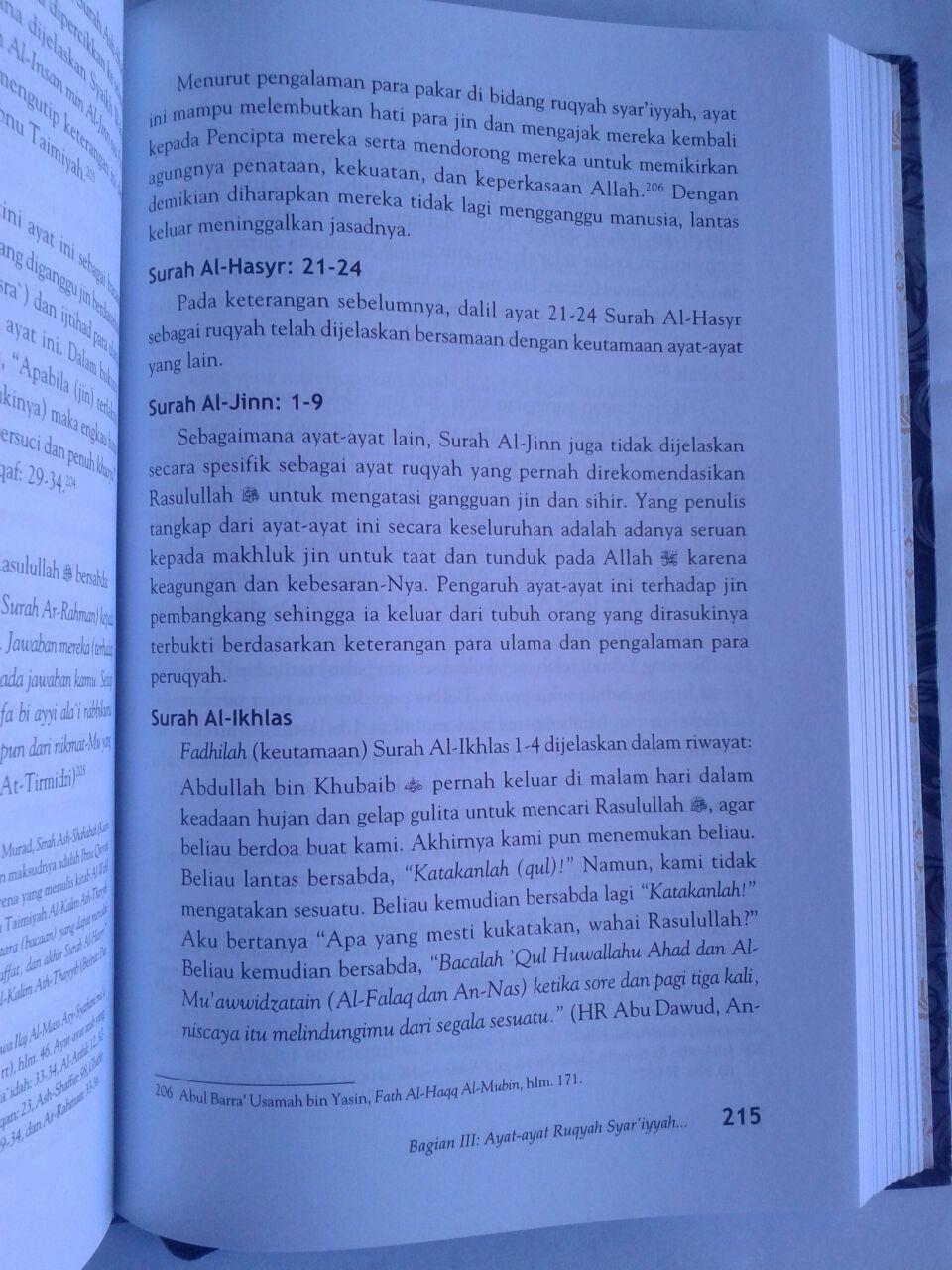 Buku Halal Haram Ruqyah Tuntunan Syariah Mengatasi Sihir isi