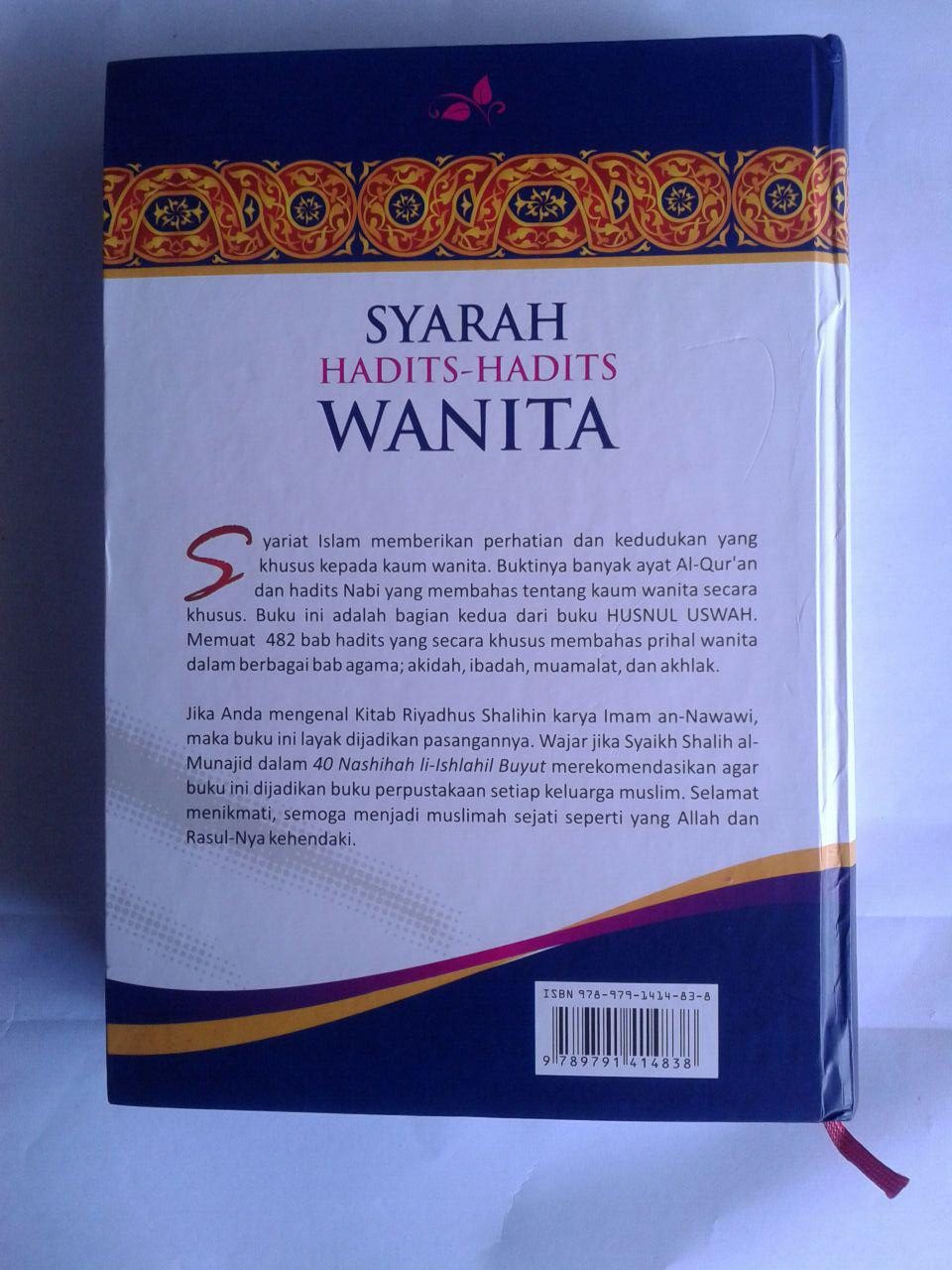 Buku Husnul Uswah Syarah Hadits-Hadits Wanita cover 2