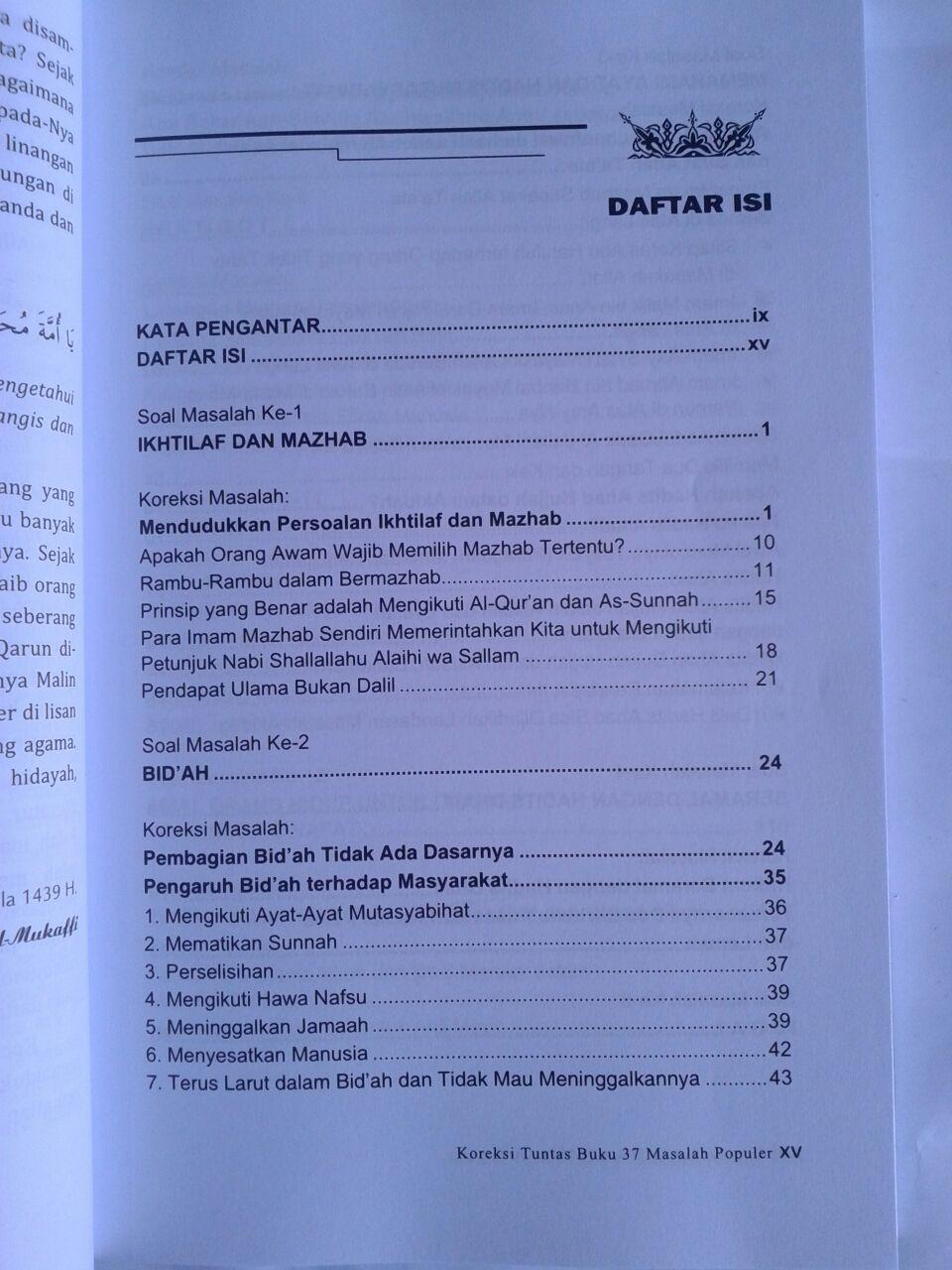 Buku Koreksi Tuntas Buku 37 Masalah Populer isi 2