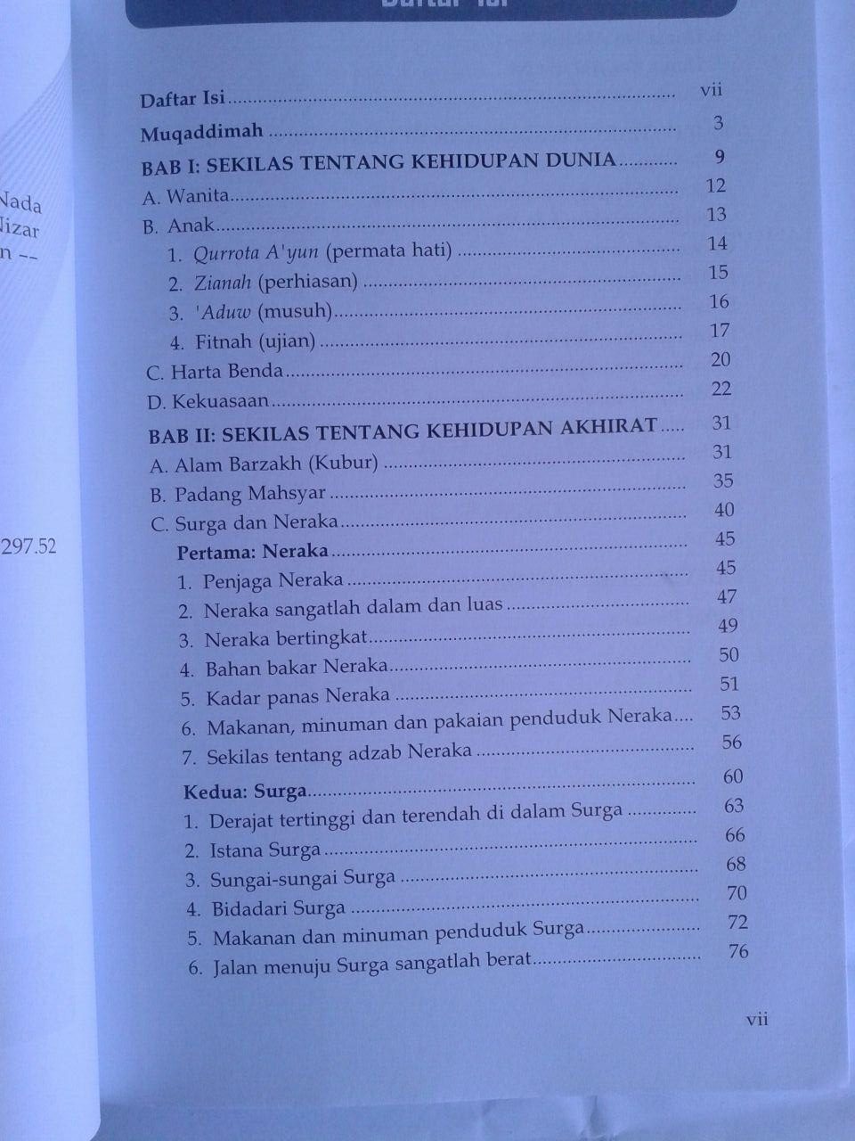 Buku Manisnya Dunia Pahitnya Neraka isi 2